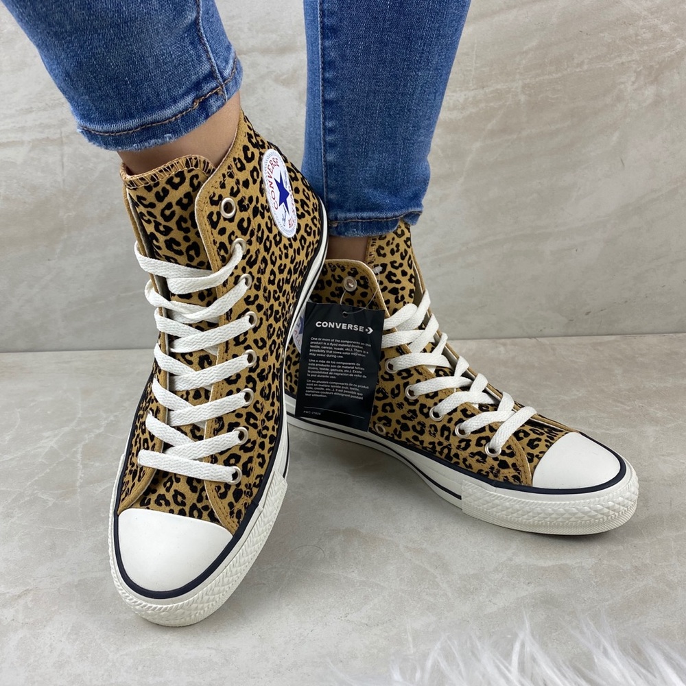 New! CONVERSE Chuk Taylor AS Animal Cheetah Print